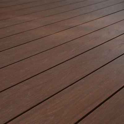Hout-plastiek composietvloeren voor UV-bestendige, waterdichte dekplaten in zilveren grijs