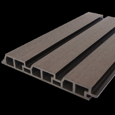 Hout-plastic composiet decoratieve wandpanelen met hoogwaardige 3D WPC-bekleding