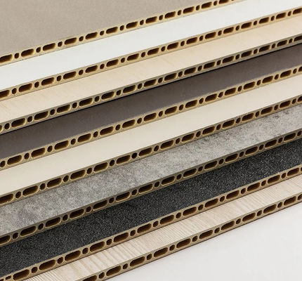 Muurversiering binnen/buiten Moderne composiet houten panelen voor interieur
