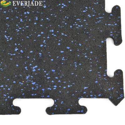 Gepersonaliseerde kleuren Fitness Interlock vloer mat Totaaloplossing voor Interlock gymvloer