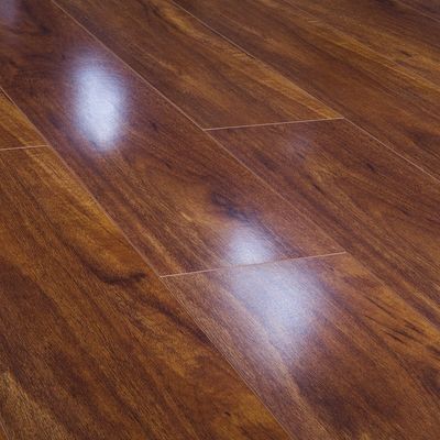 7mm 8mm 12mm Thinness Crystal HDF gelamineerde vloer Duurzaam en kristalhelder gemaakt