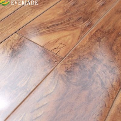 12 mm dikte gelamineerde vloeren voor T G installatietype en 1218x198 mm plankgrootte