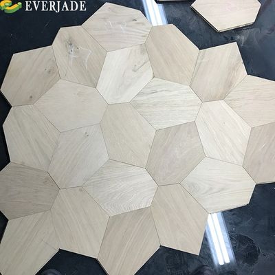 3D-modelontwerp Luxe Hdf Hout Glanzend Zelfklevend Parket Breed Plank Floor Solution