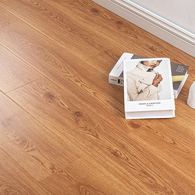 1218x196x8/12 mm Grijze houten vloer Laminate vloer met hulp bij de training ter plaatse