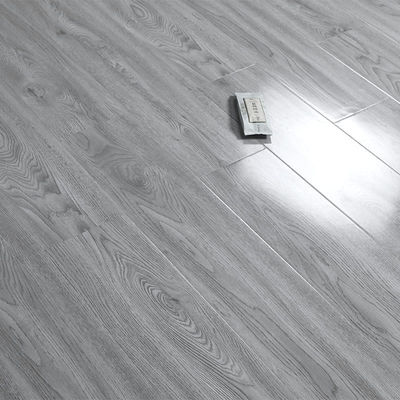 1218x196x8/12 mm Grijze houten vloer Laminate vloer met hulp bij de training ter plaatse