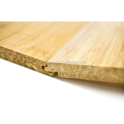 Ervaar de schoonheid van de ISO14001-gecertificeerde Denali Grey Strand Woven Bamboe vloer