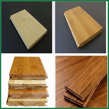 Andere naverkoopservice Interieur Verticaal Horizontaal Gecarboneerd Solid Bamboe Parket
