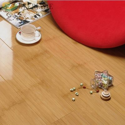 Hotel Solid Stranded Bamboe Modern Indoor Embossed Laminate Horizontale Natuurlijke Strand Woven Click Bamboevloer