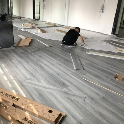 4.5mm Rigid SPC Flooring Interlocking Vinyl Flooring 5mm 8mm voor waterdicht Piso SPC
