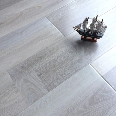 Klik Installatie 12mm plank vloer Stap gelaagd glas Arctisch eikenhout voor auto
