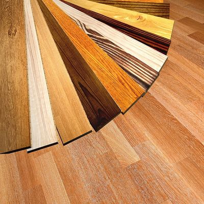 Eenvoudige kleur Spc klik vloer gemaakt van 100% maagdelijke materialen voor een gemakkelijke installatie
