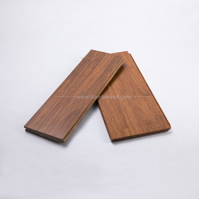Over Grade/Wood Subfloor Everjade Walnut Carbonised Strand Woven Bamboe Flooring Modern Design