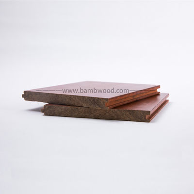 Over Grade/Wood Subfloor Everjade Walnut Carbonised Strand Woven Bamboe Flooring Modern Design