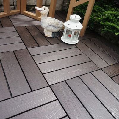 Creëer een prachtige buitenruimte met WPC-tegels en duurzame 300x300x22/25mm dektegels