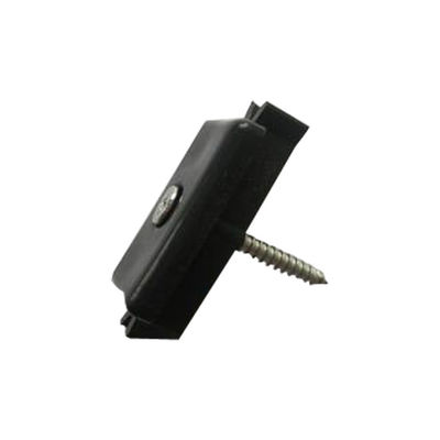 Grondstof PP Plastic Wpc Decking Floor Fastener met roestvrijstalen materiaal clips