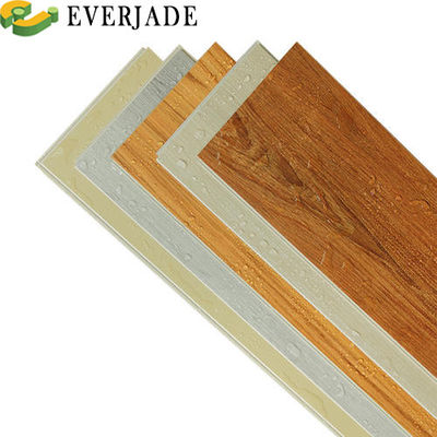 Hout als zelfklevend vinyl PVC-plastiekvloeren met een opgestort ontwerp