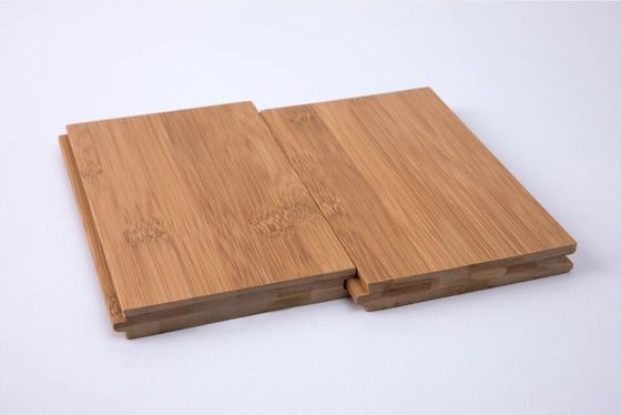 T G bamboe massief houten vloer in 12 mm dikte met natuurlijke kleur en T G ontwerp
