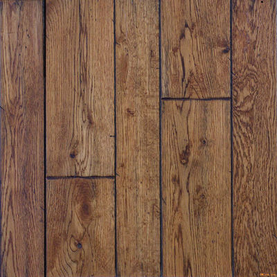 Schone kwaliteit Multicolor 15 mm Red Oak Veneer Top SPC Drie-laag Engineered Oak Flooring