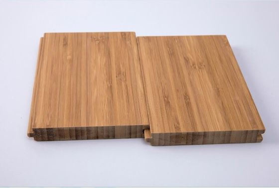 T G bamboe massief houten vloer in 12 mm dikte met natuurlijke kleur en T G ontwerp