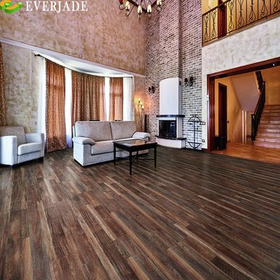 Eenvoudige kleur 20mil Blauw Decno Stone SPC vloer Perfect voor commerciële