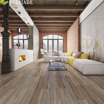 Eenvoudige kleur 20mil Blauw Decno Stone SPC vloer Perfect voor commerciële