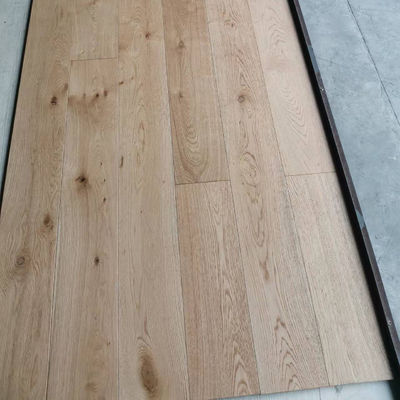 Houten vloeren van kunstmatige vervaardiging wit geborsteld parket eiken massief hardhoutvloeren eikenvloeren