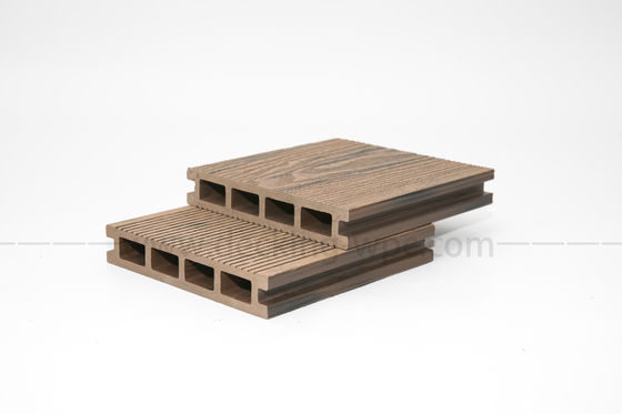 3D houtgraan WPC dek interlocking dek zee dek boot vloer voor langdurige buiten