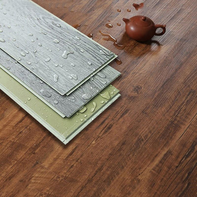 Moderne design SPC vloer 1.8m 6.5mm brandwerend Vinilic Marble Gloss Finish Steen Look Drop And Lock Hout Shandong UK Warehouse