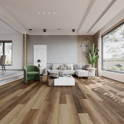 Moderne design SPC vloer 1.8m 6.5mm brandwerend Vinilic Marble Gloss Finish Steen Look Drop And Lock Hout Shandong UK Warehouse