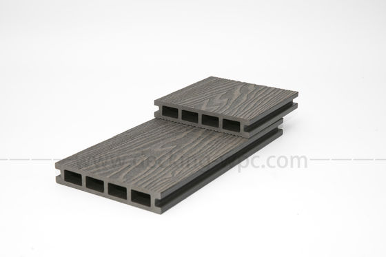 3D houtgraan WPC dek interlocking dek zee dek boot vloer voor langdurige buiten