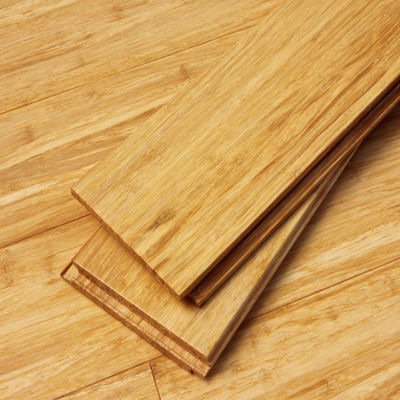 Ingenieur Stranded Bamboe Flooring Handgemaakte natuurlijke stijl Gecarboneerde Click Joint