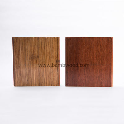 Ingenieur Stranded Bamboe Flooring Handgemaakte natuurlijke stijl Gecarboneerde Click Joint