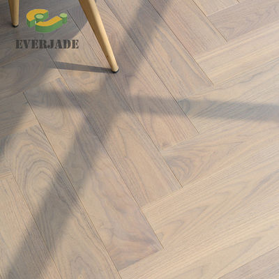 Lange 1900/1860/2200/RL mm Gepoetste houten vloeren in wit gewassen eiken en walnoten