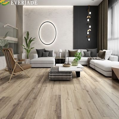 Multicolor waterdichte binnenruimte stijve gelamineerde vinylvloer met houten textuur
