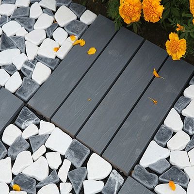 Op maat gemaakte marmeren stenen tegel buitenvloer met multiplexplatform en aluminiumframe