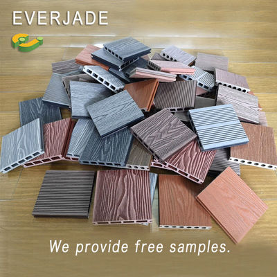 Hoogdekplaten van hout-plasticcomposite Wpc met antidraaioppervlak in Australië
