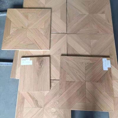 Woonkamer Ingenieur Houten vloerplank Met Art Parquet Design