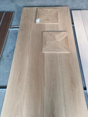 Woonkamer Ingenieur Houten vloerplank Met Art Parquet Design