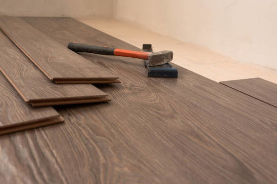 U-groove geperste bevel 12 mm Hdf Duitsland Waterdicht Klasse 33 Houten laminaatvloeren