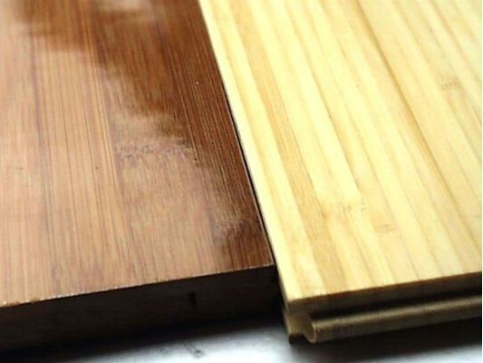 T G Strand Geweven Bamboe Flooring Parket In Natuurlijke Kleur Met ISO14001 Certificaat