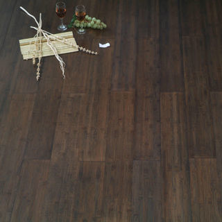 T G Strand Geweven Bamboe Flooring Parket In Natuurlijke Kleur Met ISO14001 Certificaat
