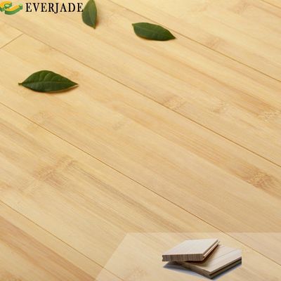 Binnenshuis boven de vloer 12 mm 14 mm natuurlijke kleuren kliksysteem bamboe vloer