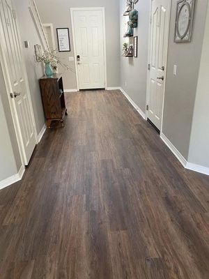 CE-gecertificeerd PVC brandwerend Lvt Click Vinyl Plank vloer 5mm 8mm waterdicht gelamineerd tegel
