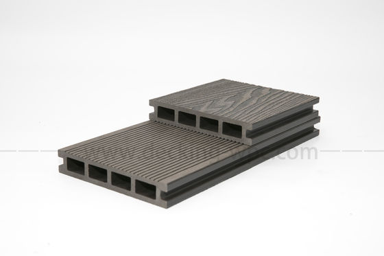 10,3%-1,4% Dichtheid Shanghai Loading Port 3D Deep Embossed Composite WPC Decking Boards