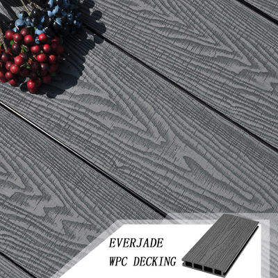 20 jaar garantie Modern ontwerp co-extrusie WPC-dek met waterdichtheid