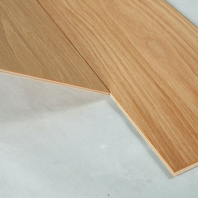 Super waterdicht VSPC Solid Wood Microcrystalline Stone Vinyl Flooring voor Home Office