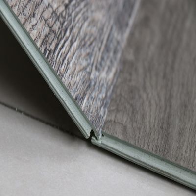 Unilin Click System 4mm 6.5mm Herringbone PVC Vinyl Tile LVT vloer in houten kleur