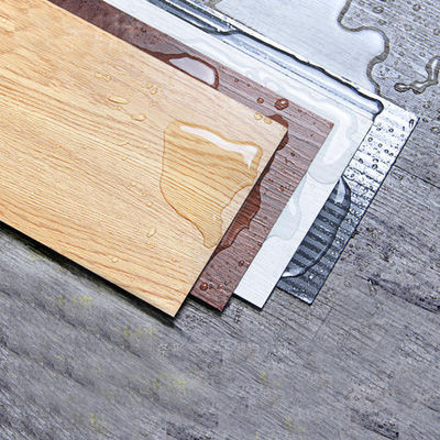 100% waterdicht 4mm 5mm 6mm Virgin Materiaal Vinyl Plank Hout Grain Spc vloer Klik Vinyl vloer voor thuis