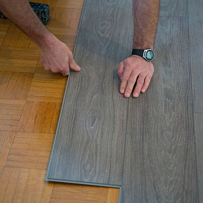 4mm 5mm 6mm Luxe vinyl plank vloer voor andere naverkoopservice en 100% waterdicht
