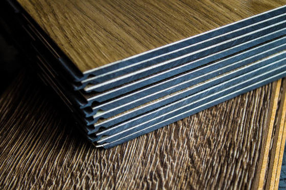 Resolutie Duurzame Spc vloer met Unilin Klik vloertegel Plastic vinyl plank vloer